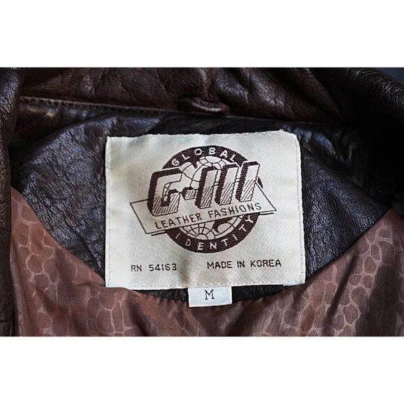 Vintage 1980s Over-the-Top Fringe Leather Bomber Jacket from Aubergine Med - Picture 5 of 15